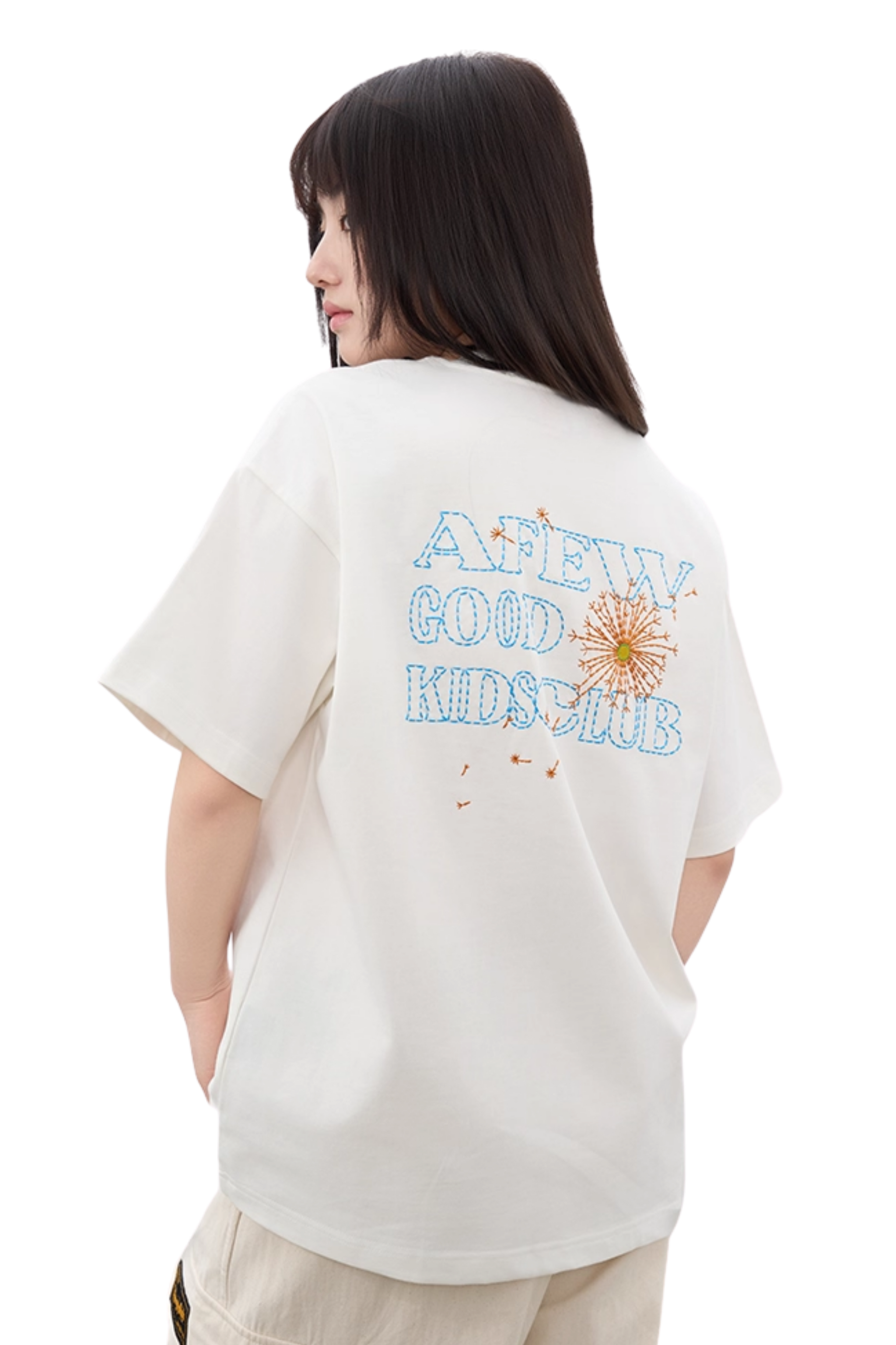 AFGK Dandelion Embroidery Tee