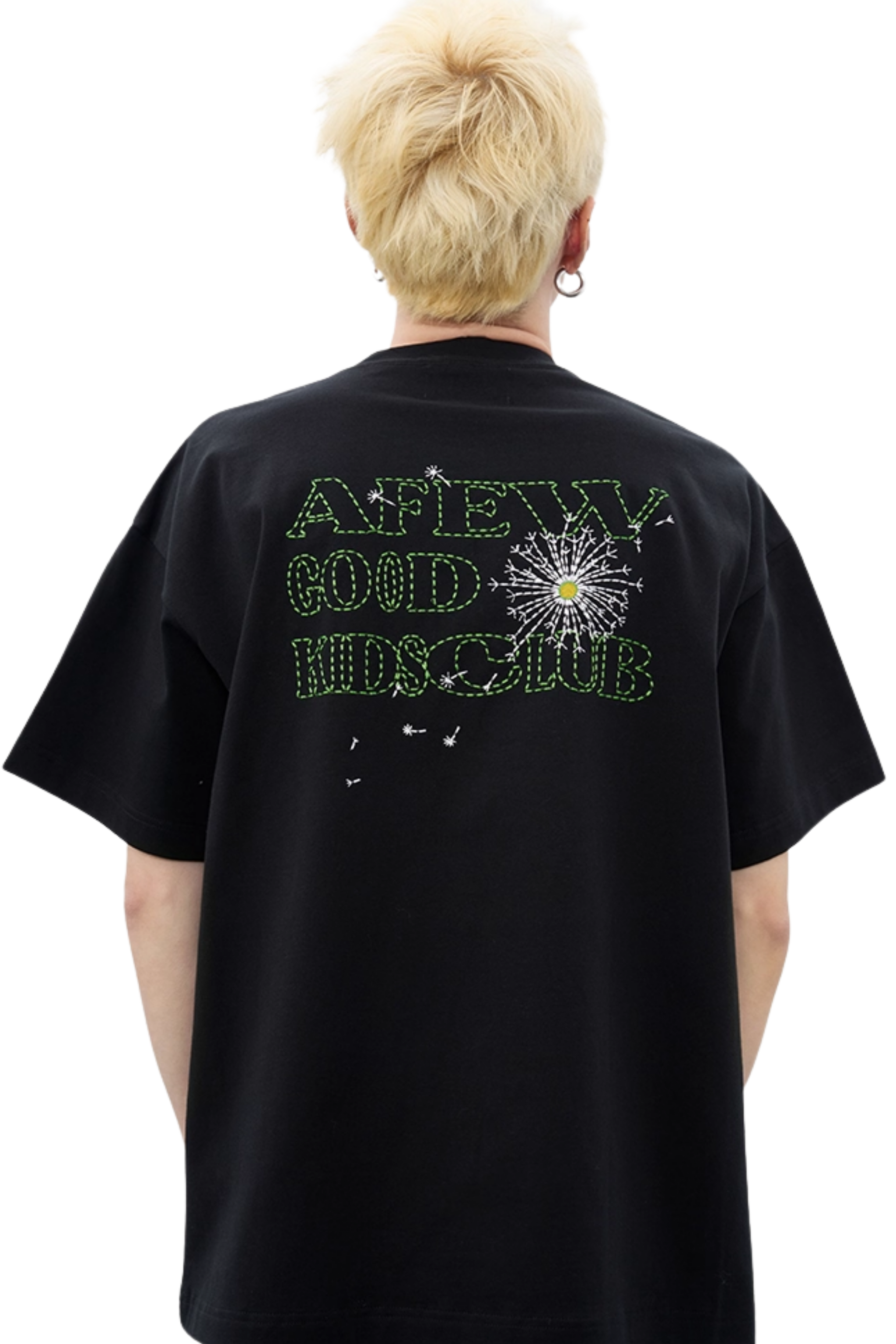 AFGK Dandelion Embroidery Tee