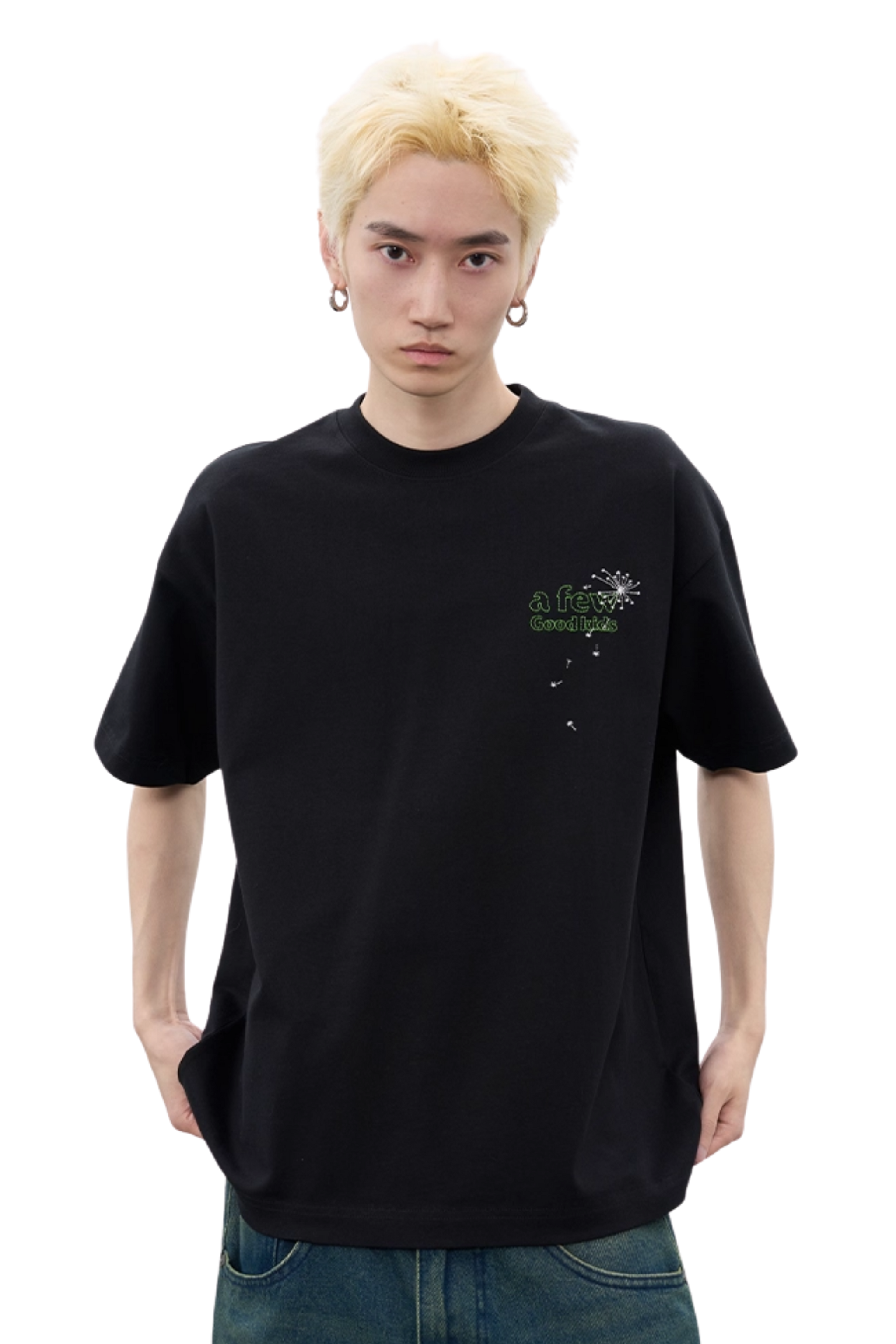 AFGK Dandelion Embroidery Tee