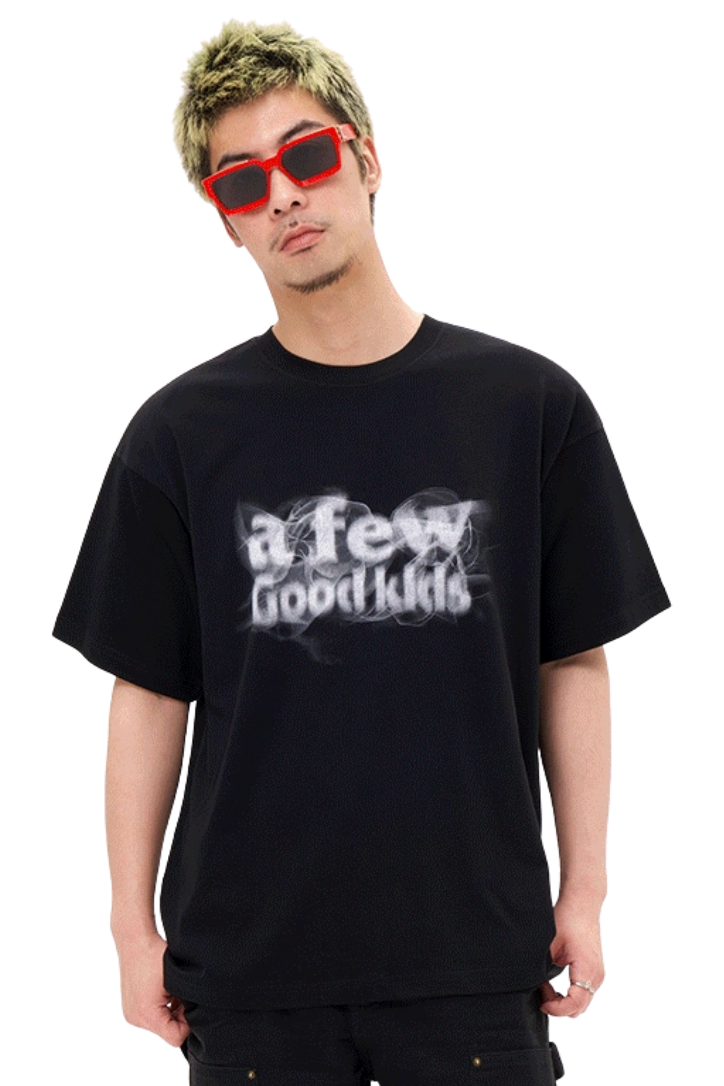 AFGK Shadow Smoke Ring Logo Tee
