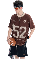 BJHG No.52 Jersey Style Cotton Tee