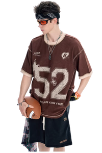 BJHG No.52 Jersey Style Cotton Tee