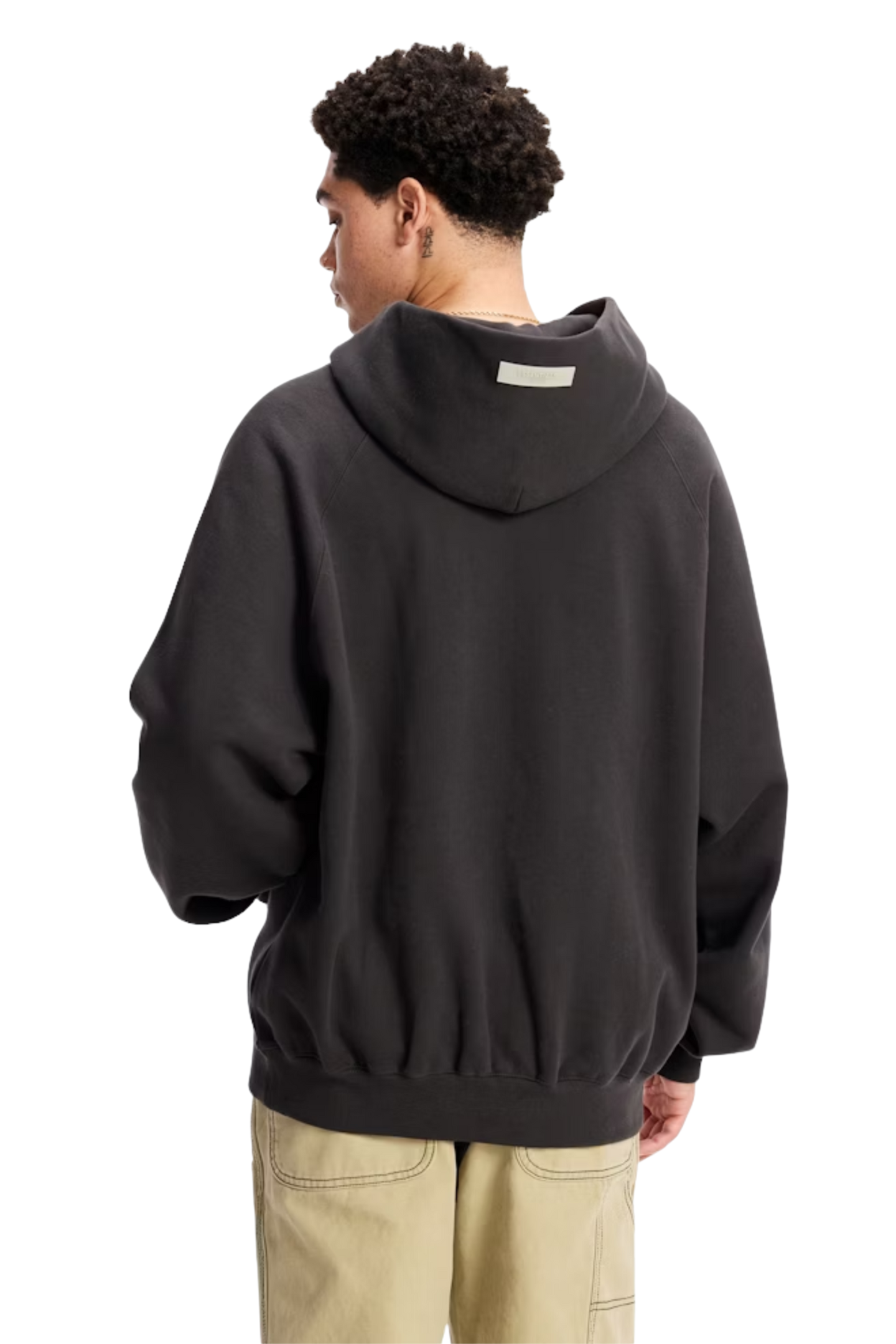 Fear Of God Essentials SS22 1977 Flocked Logo Hoodie [192BT212050F]
