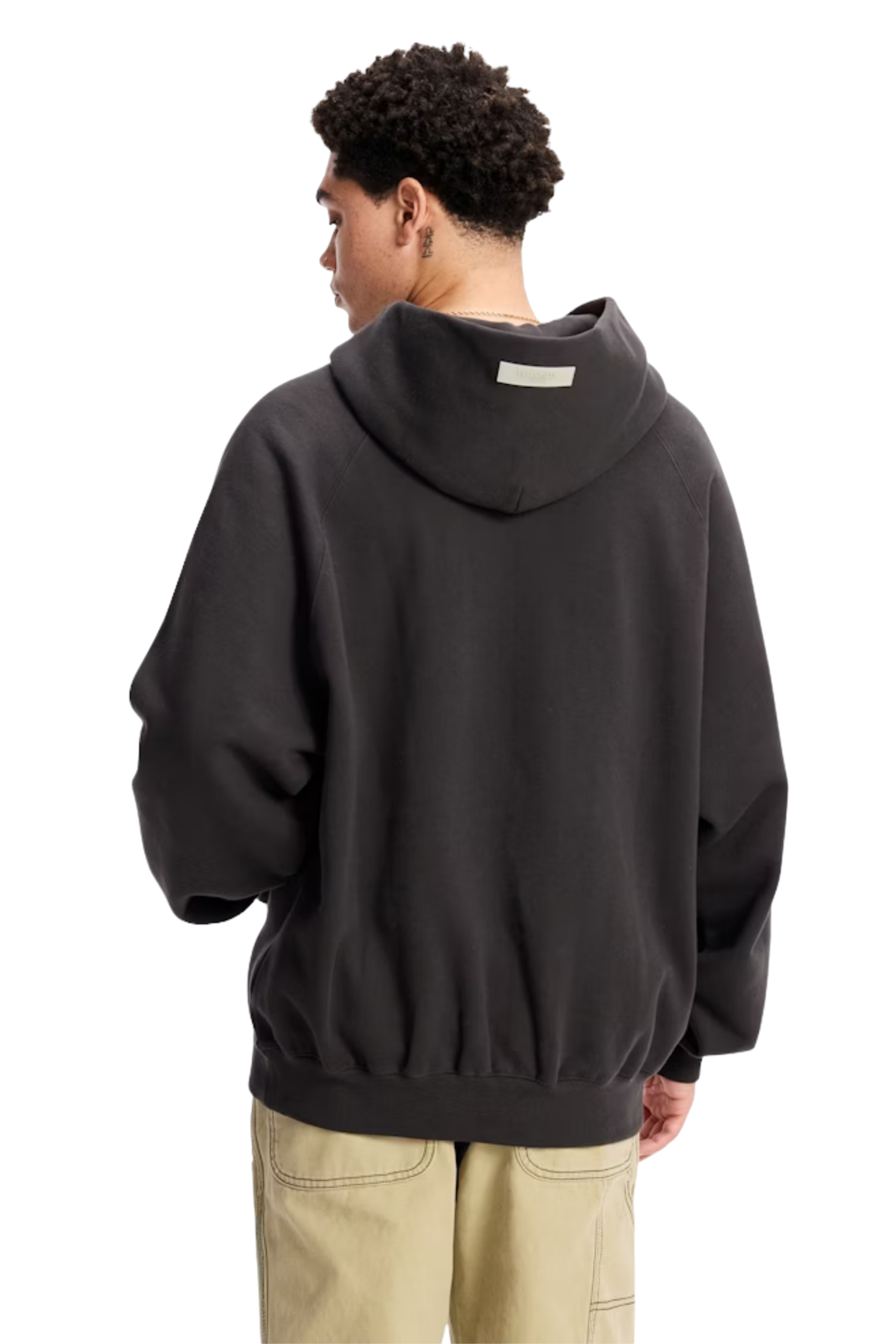 Fear Of God Essentials SS22 1977 Flocked Logo Hoodie [192BT212050F]