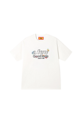 AFGK Hand Paint Floral Embroidery Tee