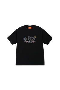 AFGK Hand Paint Floral Embroidery Tee