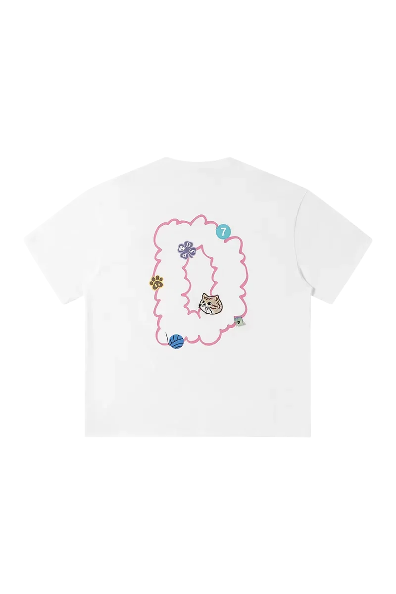 Dangerous People Playful Cat Tee