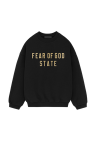 Fear Of God Essentials FW24 State Sweater BLACK [192BT246260F]
