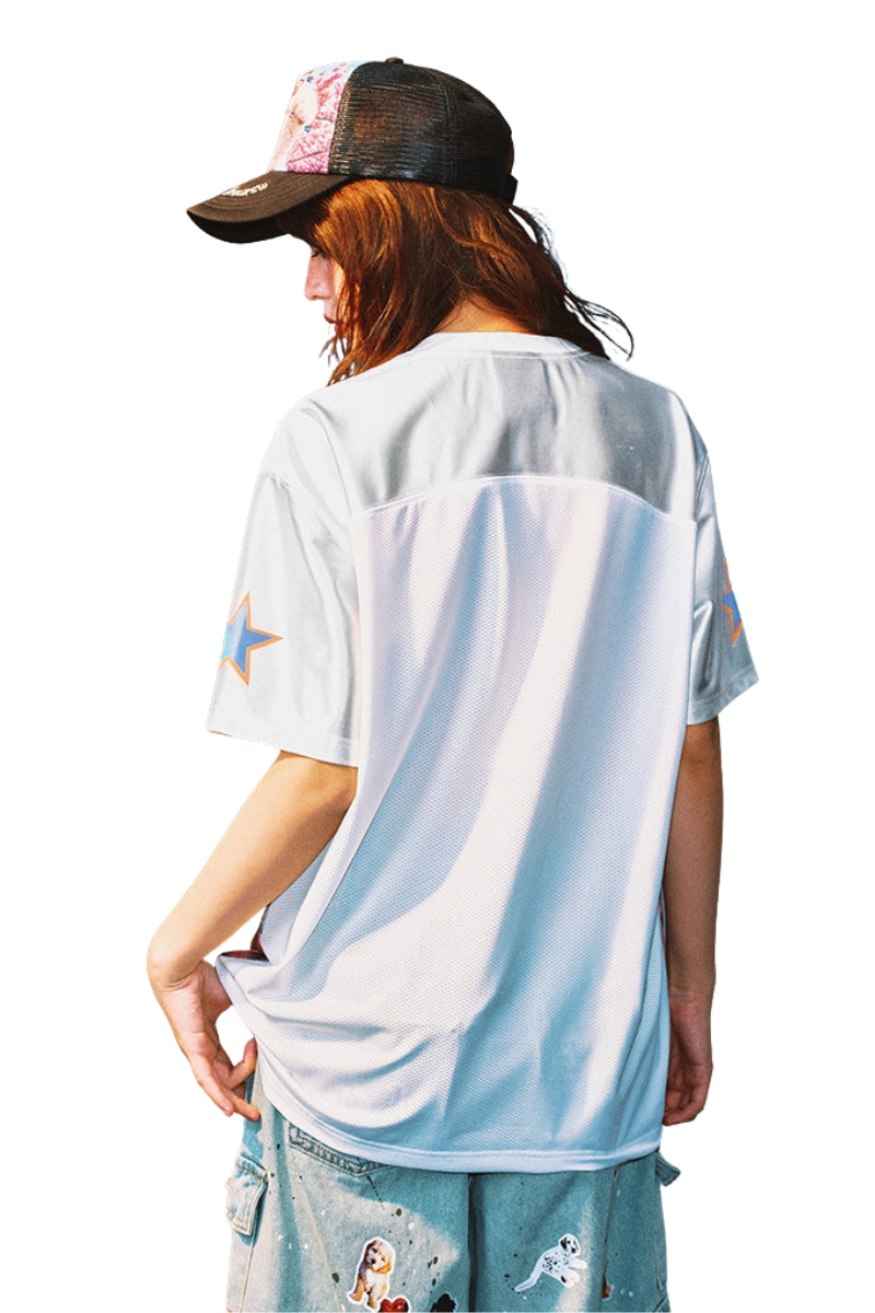 MEDM x YAD Healing Pet Photo Print Vintage Couple Jersey Tee