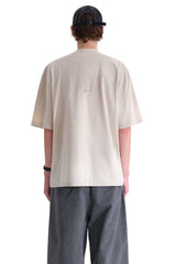 MASONPRINCE Bow Rhinestone Printed Washed Tee