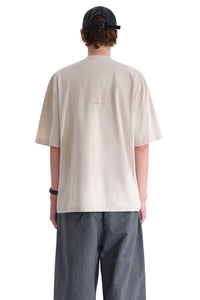 MASONPRINCE Bow Rhinestone Printed Washed Tee