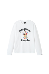 Dangerouspeople | Watercolor Paper Figure Drop Shoulder Tee