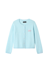 Dangerouspeople | Hollow Jacquard Knit Cardigan
