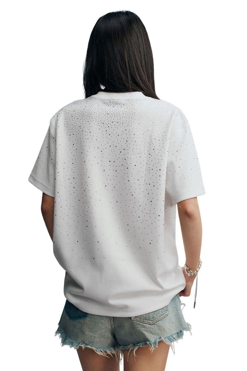 MEDM Gradient Star Rhinestone Tee