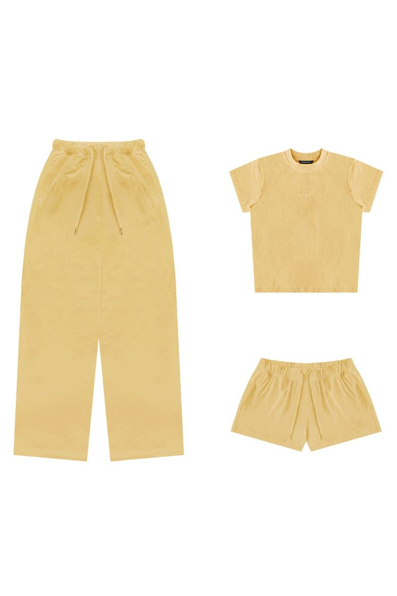 MASONPRINCE Dopamine Summer Brushed Embroidered Tees & Pants