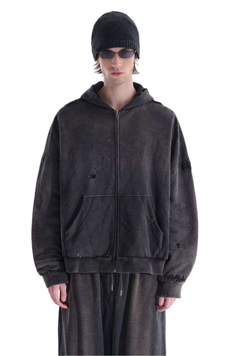 MASONPRINCE | Slub Cotton Distressed Series Sweatshirt