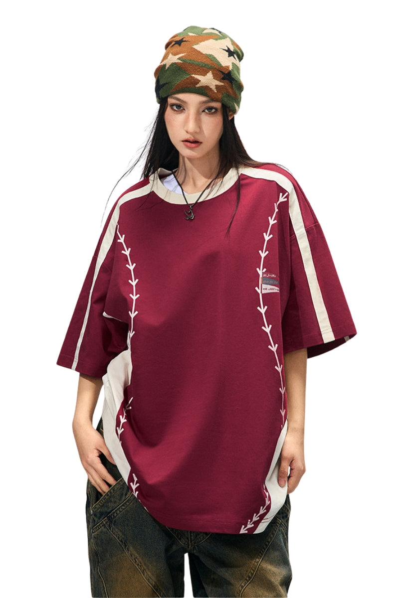 BJHG Unisex Cool Quick Dry Tee Summer American Baseball Jersey