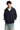 Dangerouspeople | Waffle Knit Contrast Stitch Zip Hoodie