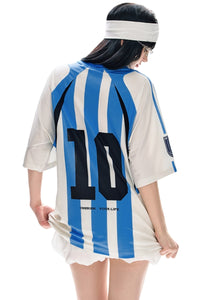 BJHG City Traverse Series Jersey Stripe T‑Shirt Men Summer Breathable Sports Top