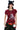 BJHG American Print True‑Shoulder Fitted Tee Women Summer Cool Quick‑Dry Streetwear Top