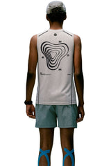 MEDM Sport Logo Print Breathable Mesh Loose Athletic Sleeveless Tank Top