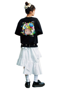 MEDM x NEWMASUS Big Head Image Tee