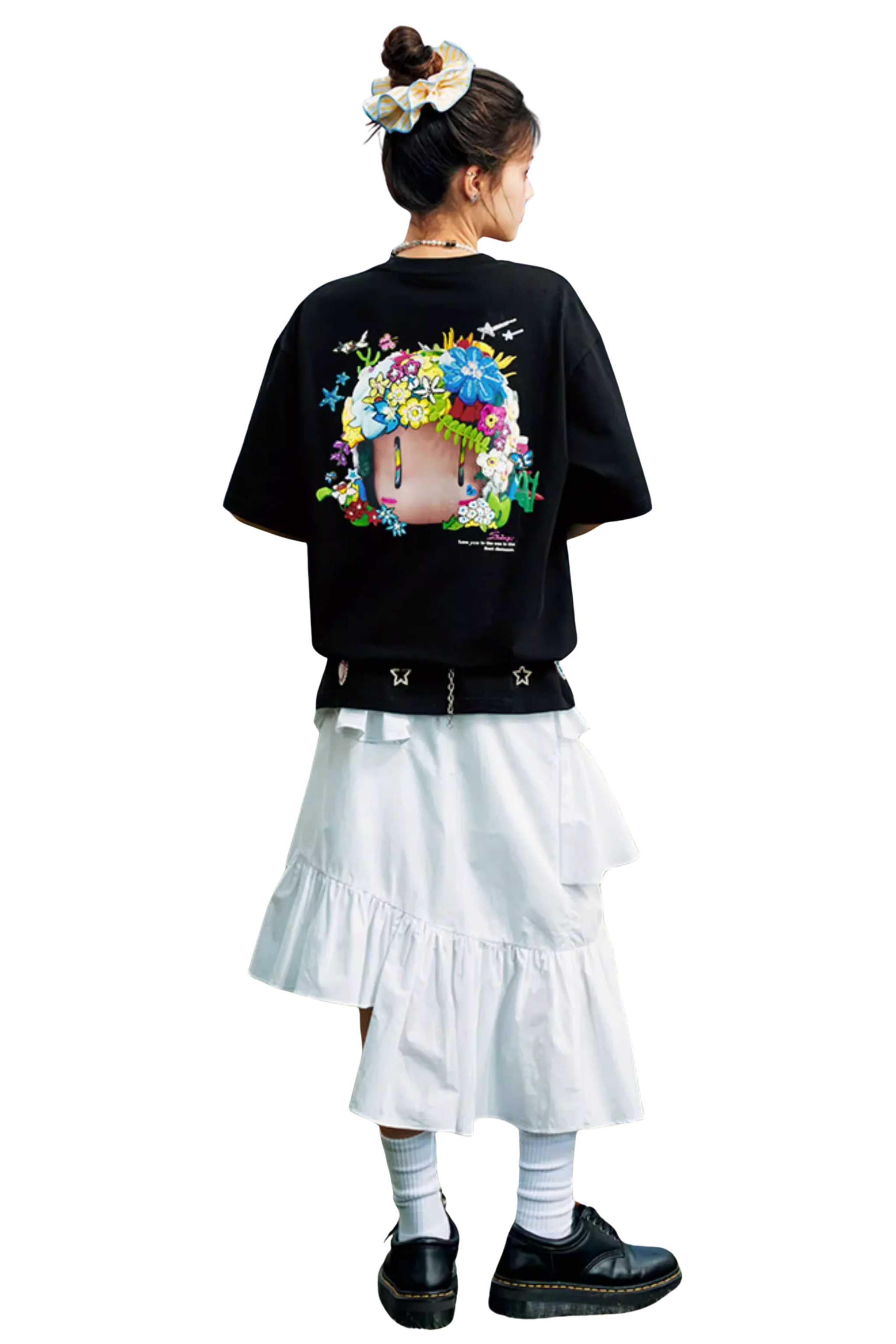 MEDM x NEWMASUS Big Head Image Tee