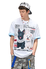 BJHG Men Summer Quick‑Dry T‑Shirt, Retro Cooling UV‑Shield Casual Top