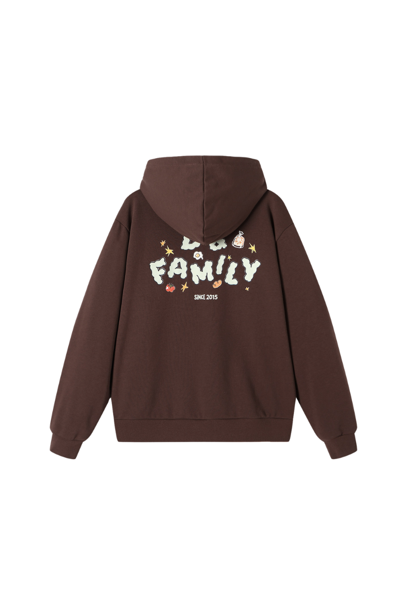 Dangerouspeople | Mini D Graphic Oversized Hoodie