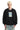 Dangerouspeople｜Velcro Patch Print Couple Drop Shoulder Sweatshirt