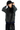 Dangerouspeople | Striped Paper Bag Man Drop Shoulder Zip Hoodie
