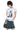 BJHG Vintage Straight Shoulder Tee | Slim Figure‑Flattering Women Summer Sport Top