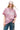 BJHG Unisex Ghost‑Like Print Microsuede Couple Tee