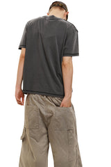 MASONPRINCE Double Collar Hemp Cotton Tee
