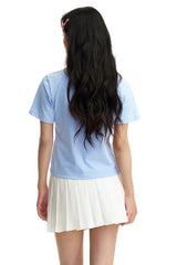 Dangerouspeople DSP 3D Fuzzy Dog Fitted Sorona Cool‑Touch Tee
