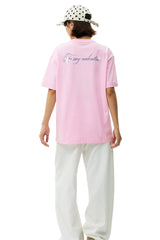 MEDM Lace Flower 3D Embroidered Unisex T-Shirt