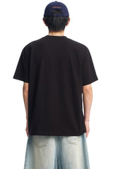 Dangerouspeople DSP Fun Fruit Print Drop‑Shoulder 100% Cotton T‑Shirt