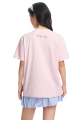 Dangerouspeople DSP Glitter Star Note Sorona Cooling Short Sleeve Tee