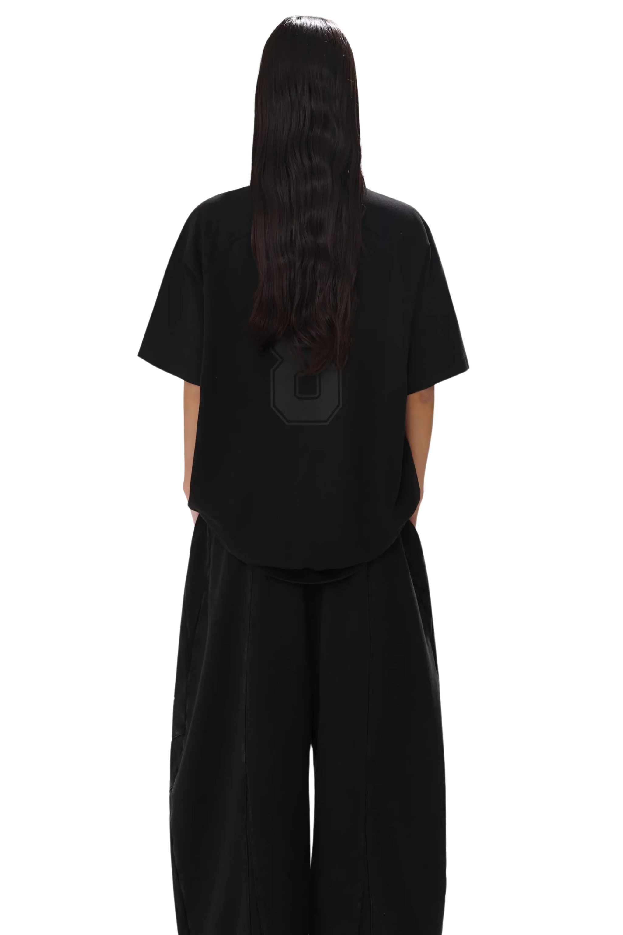 Masonprince No. 8 Jersey Style Cotton Tee