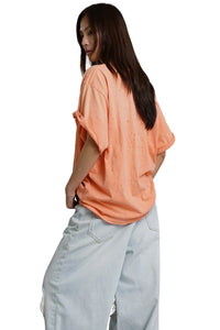 MASONPRINCE Art Stitch Irregular Distressed T-Shirt