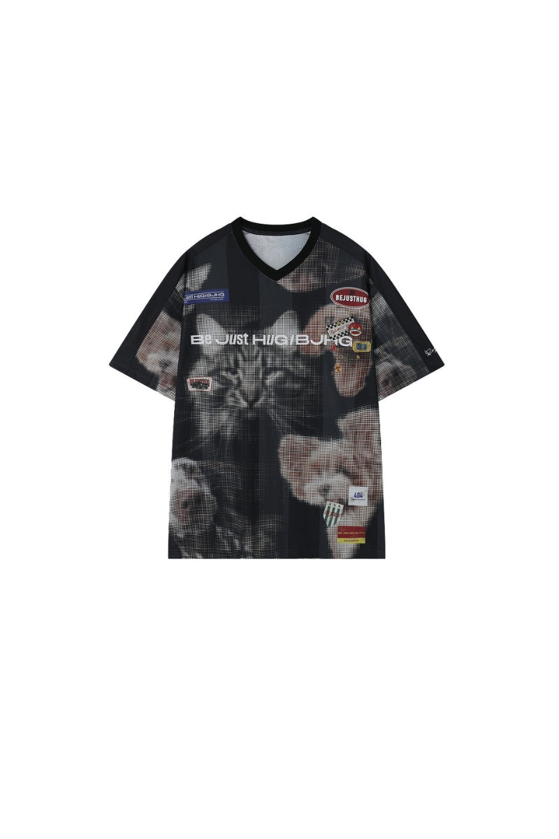 BJHG｜Lightweight Retro Short Sleeve T‑Shirt, Unisex