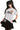 MEDM x EVA NEVER END Chibi Music Note Print Basic Crew Neck Tee