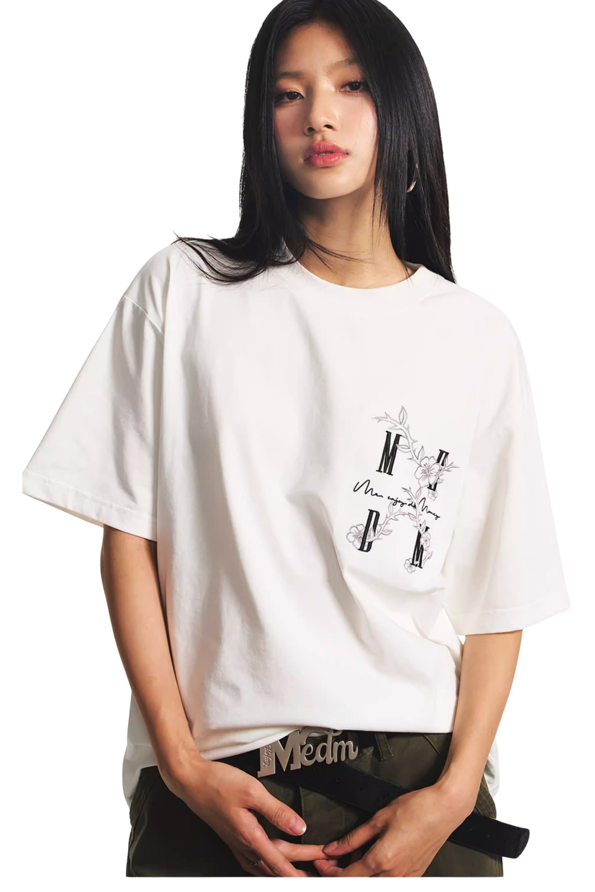 MEDM Floral Sorona Tee