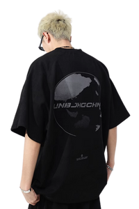 BJHG 3M Reflective World Globe Tee