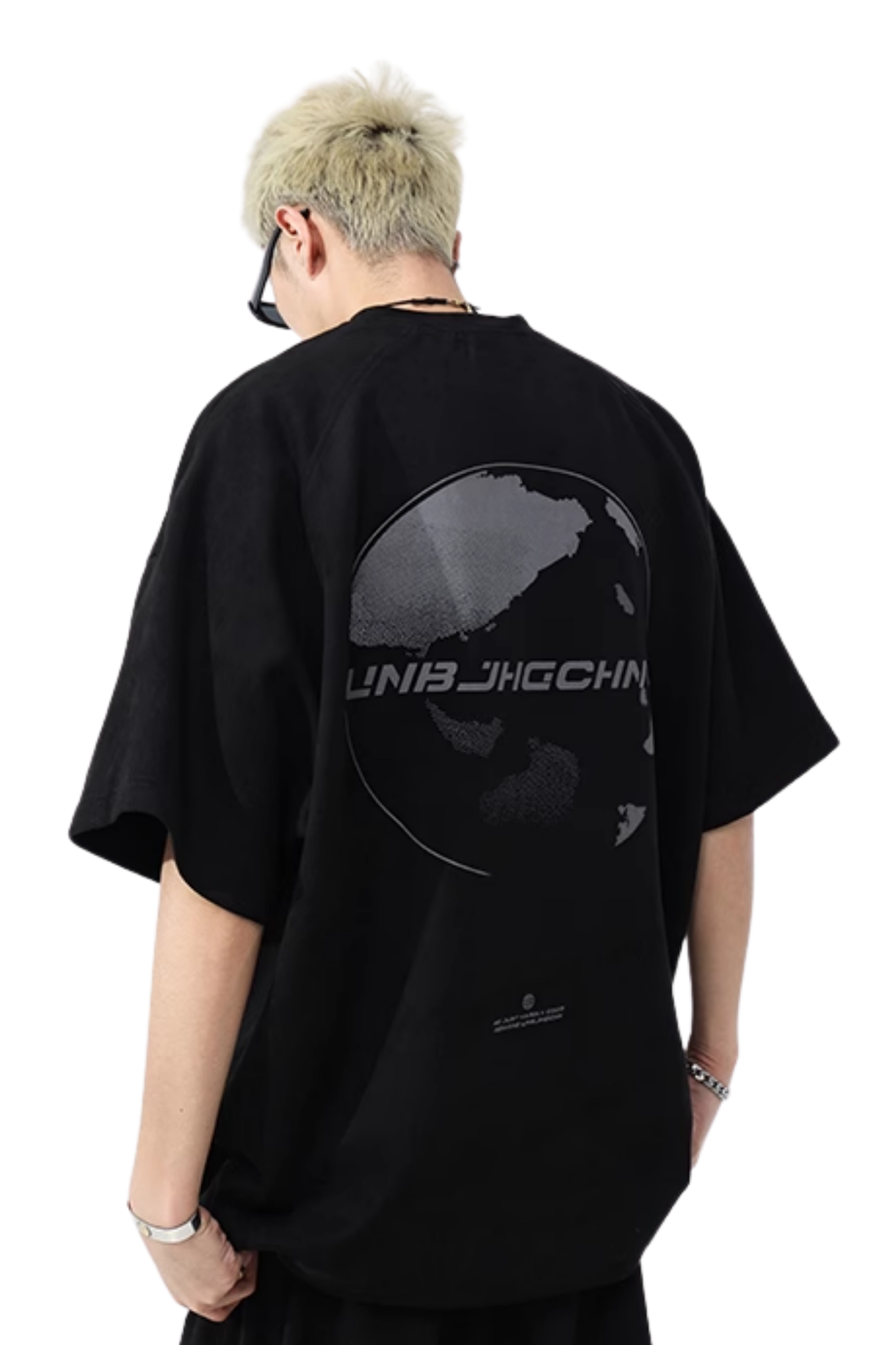 BJHG 3M Reflective World Globe Tee