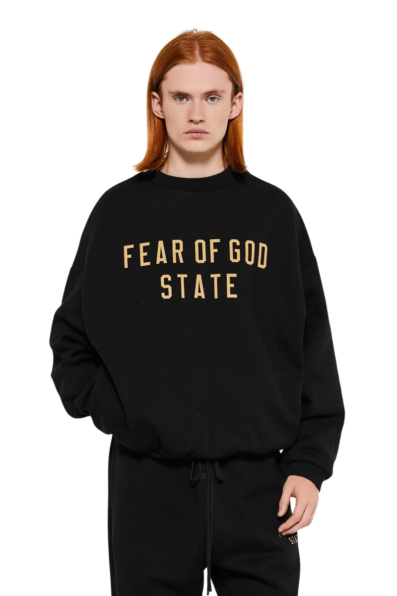 Fear Of God Essentials FW24 State Sweater BLACK [192BT246260F]