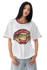 MEDM Cheetah Print Tee