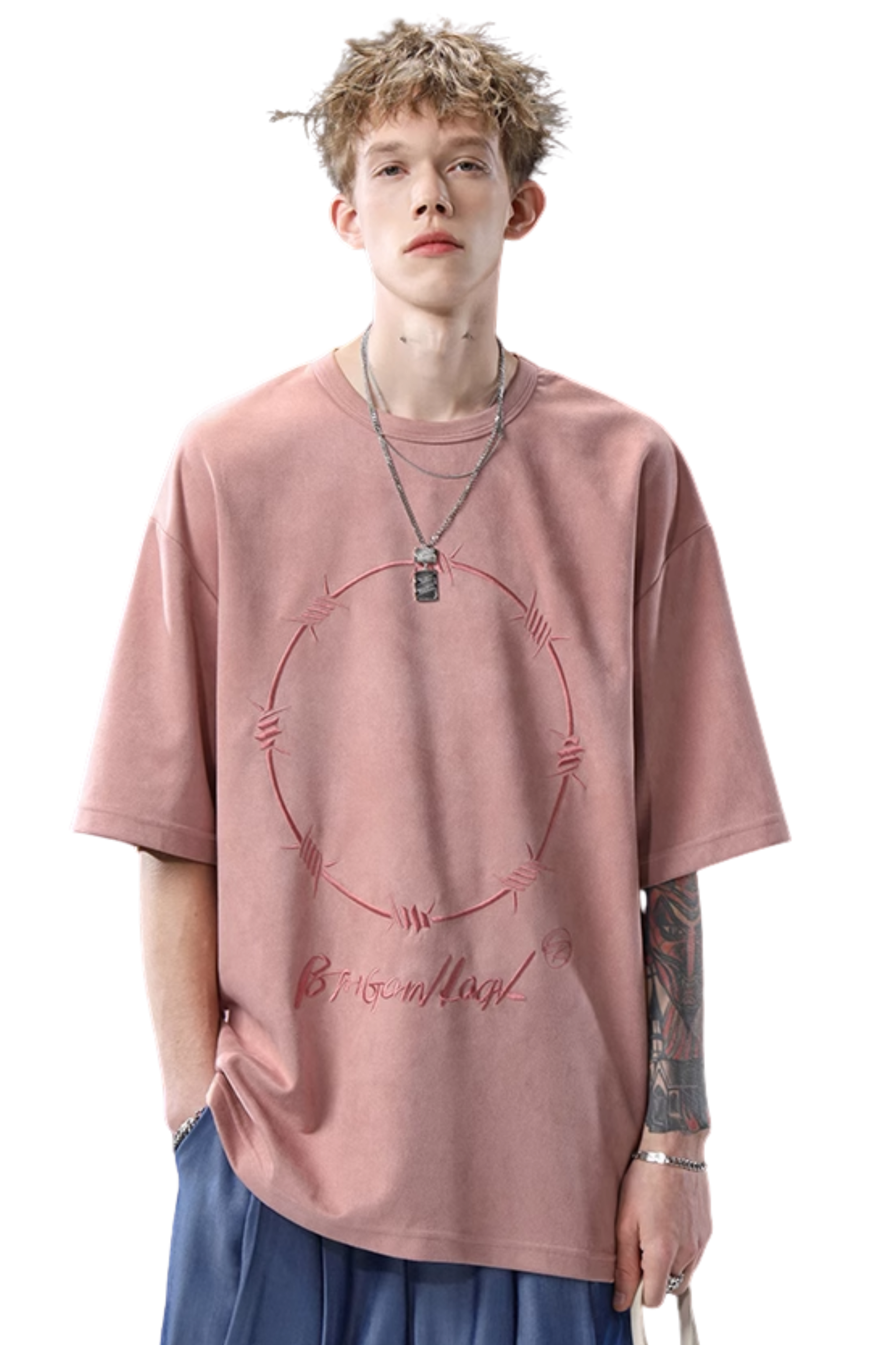 BJHG Ring Rope Embroidery Tee