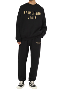 Fear Of God Essentials FW24 State Sweater BLACK [192BT246260F]