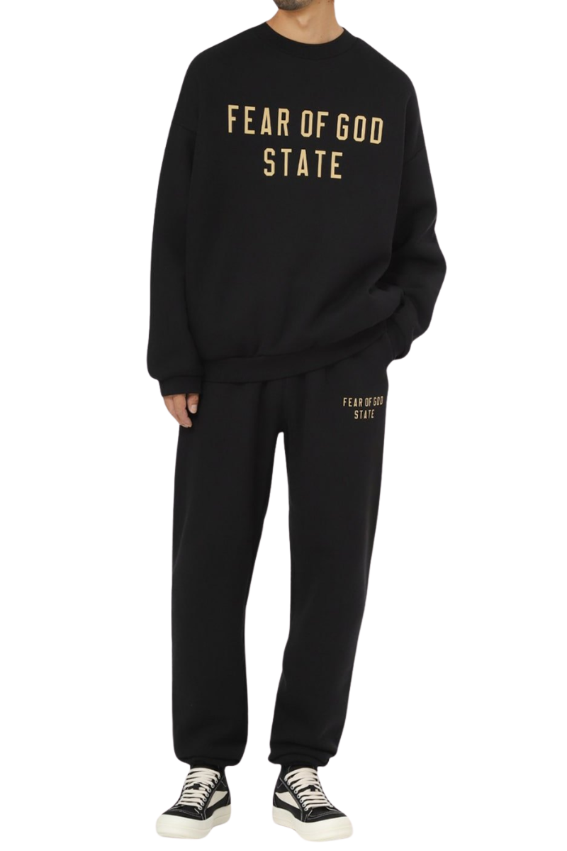 Fear Of God Essentials FW24 State Sweater BLACK [192BT246260F]